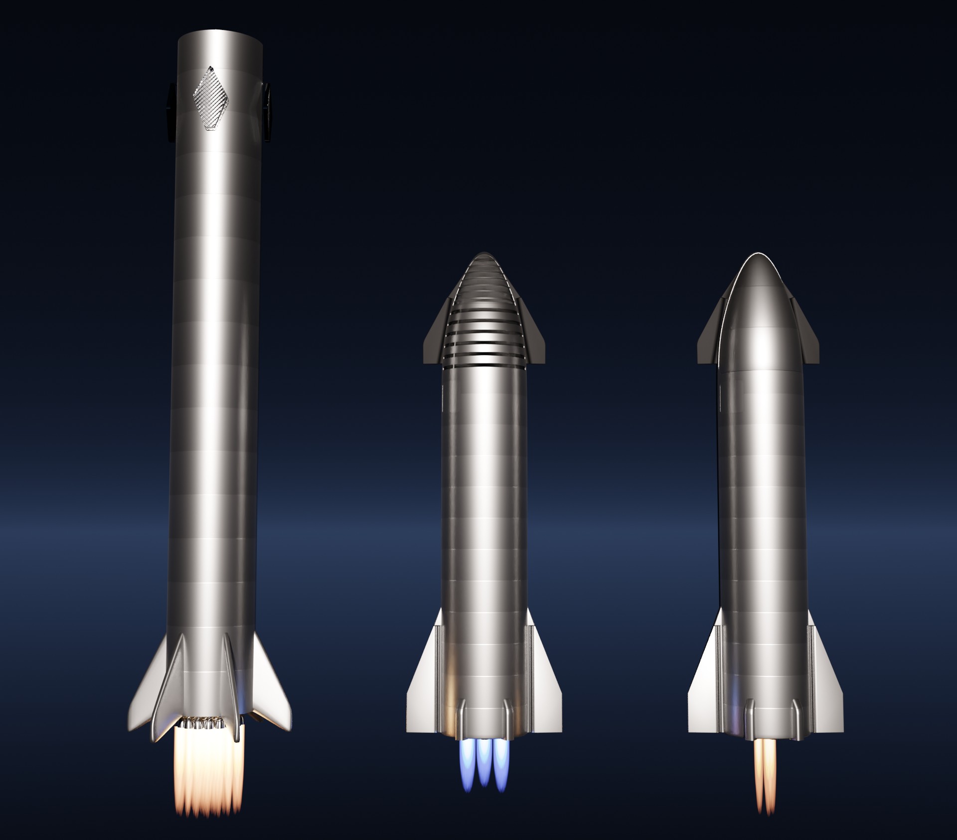 Space X Starship and Super Heavy (crew + cargo) preview image 2
